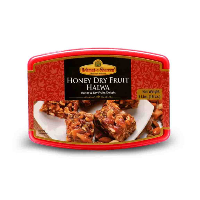 Rehmat E Shereen Honey Dry Fruit Halwa Frozen, 16 Oz