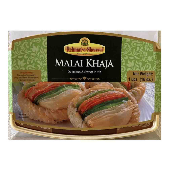 Rehmat E Shereen Malai Khaja Frozen, 16 Oz
