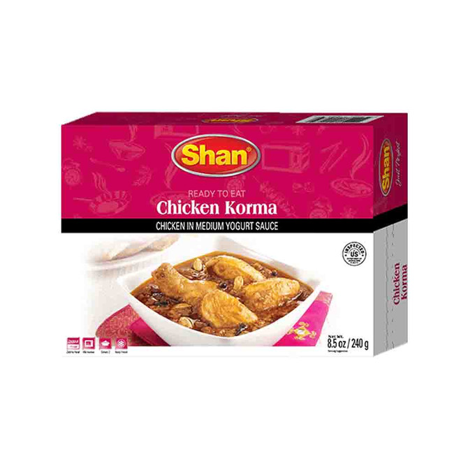 Shan Chicken Korma Frozen, 10 Oz