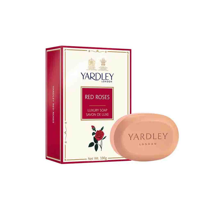 Yardley Red Rose Soap, 100 Grams