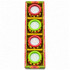 Diwali Diyas Designed Pot Type,  4 Count