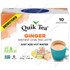 Quik Tea Unsweetened Ginger Instant Chai, 5.64 Oz