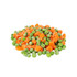 Ashoka Indian Carrot Green Peas Frozen, 2 Lb