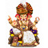 Premium Royal Ganesha Idol with Peshwa Turban & Ornate Traditional Attire, 22 - 24 Inch