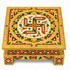 Decorative Pooja Chowki – Swastik, 1 Pc