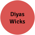 Diyas | Wicks 