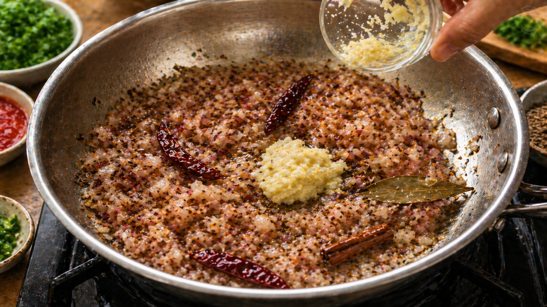 Add ginger-garlic paste