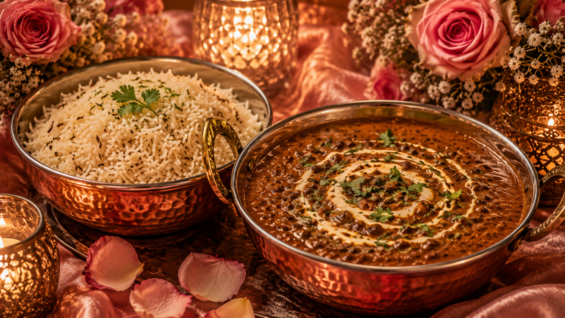 Dal Makhani and Jeera Rice