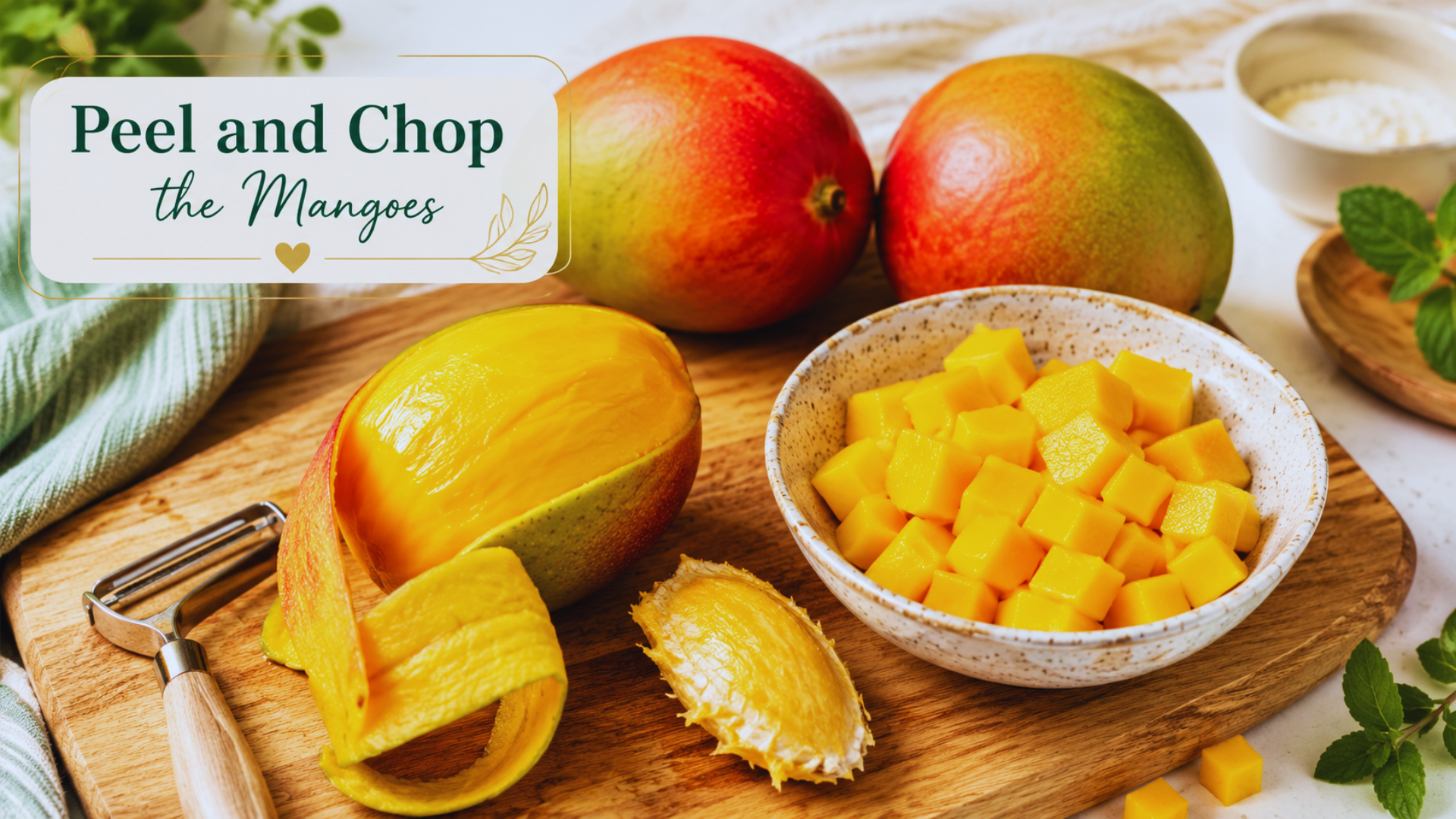 Prepare the Mangoes