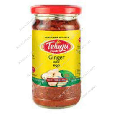 Buy Telugu Ginger Pickle, 300 gm, Online | SubziCart.com