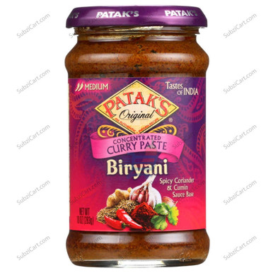 Get Pataks Biryani Curry Paste, 10 Oz Online | SubziCart.com
