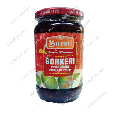Surati Gorkeri Pickel, 340Grams - SubziCart