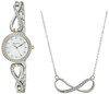 Bulova Crystal Bracelet And Ladies Watch Boxed Set 98X109