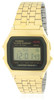 Casio Gold-Tone Alarm Chronograph Mens Watch A159WGEA-1D