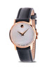 Movado Museum Classic Leather Ladies Watch 0607424