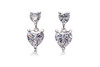 Pandora Sparkling Double Heart Jewelry Gift Set B801776-45