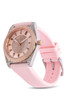 Michael Kors Channing Matte Pink Silicone Ladies Watch MK6704