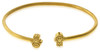 Alex And Ani Hand of Fatima Cuff - 14K GP - PC17CF03G