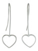 Hanging Heart Earrings - JE181883