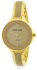 Anne Klein Gold-Tone With Ceramic Ladies Watch AK-2702TNGB