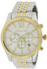 Michael Kors Lexington Two-Tone Chronograph Mens Watch MK8344