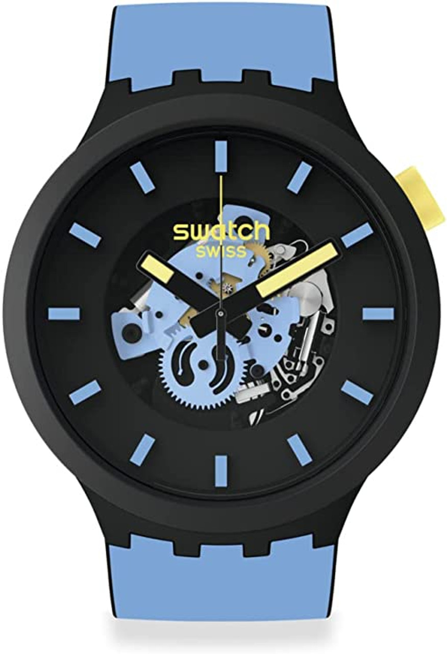 Swatch TRAVEL BY DAY Mens Watch SB03B108