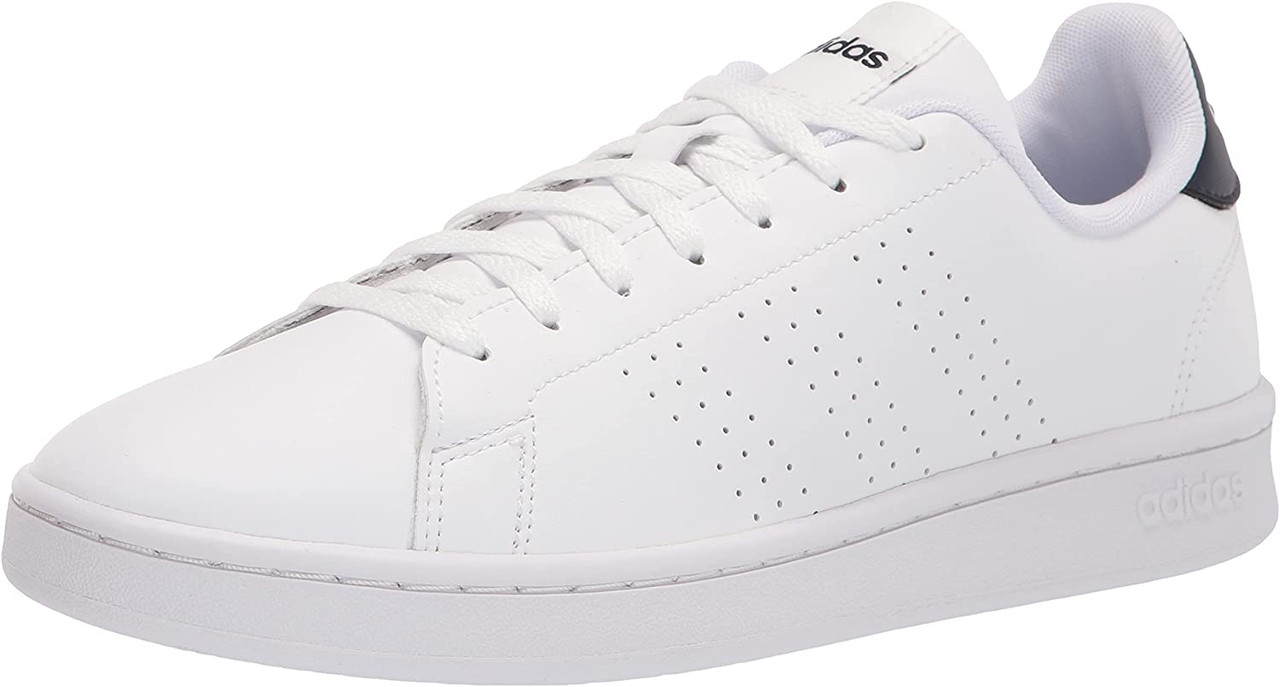 adidas Mens Advantage Tennis Shoes - Cloud White / Cloud 