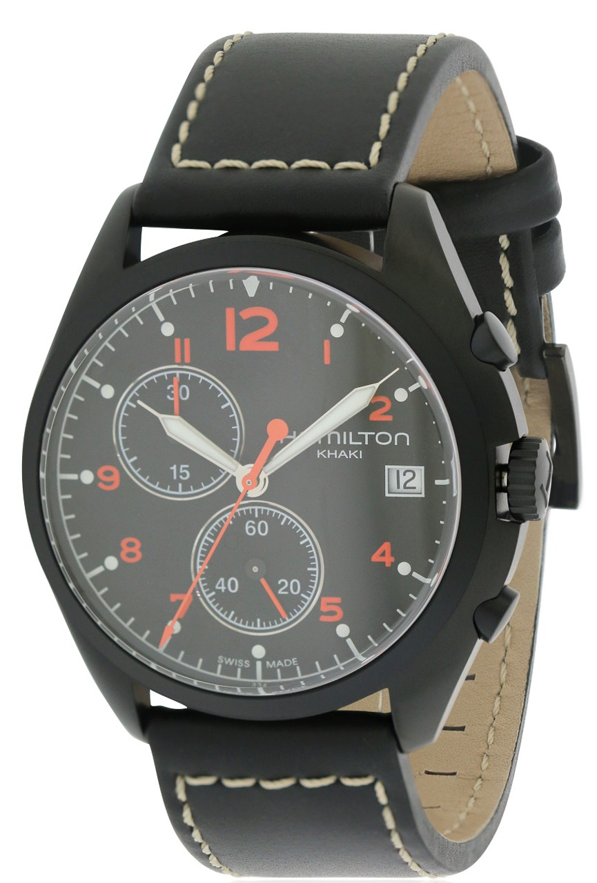 Hamilton Pilot Pioneer Chronograph Mens Watch H76582733