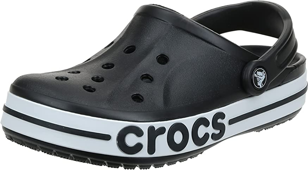 Crocs white deals and black