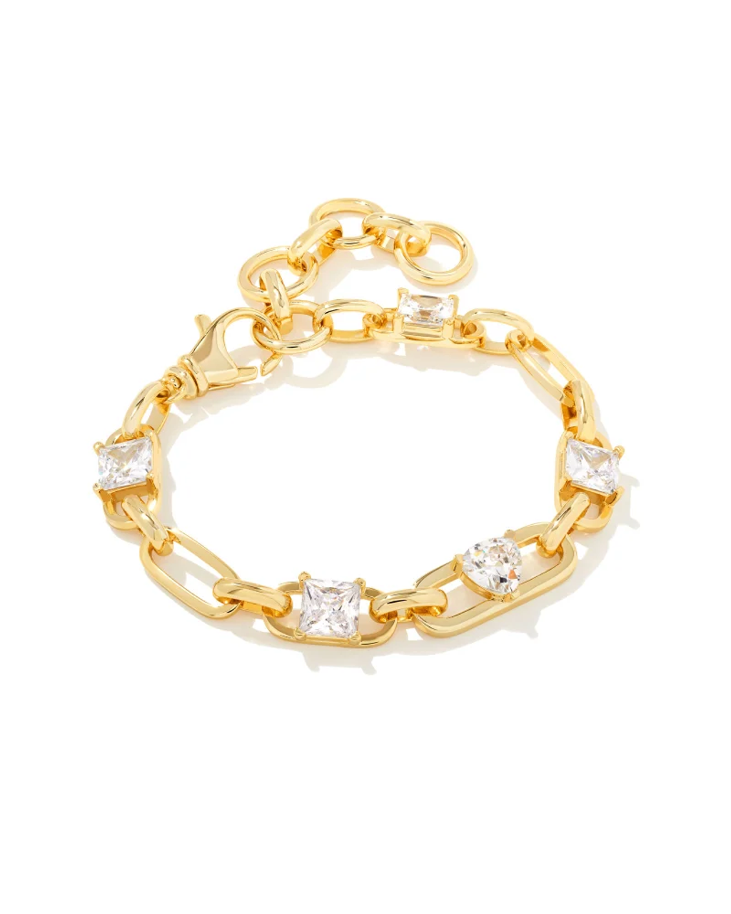 Kendra Scott Haven Heart Delicate Chain Bracelet