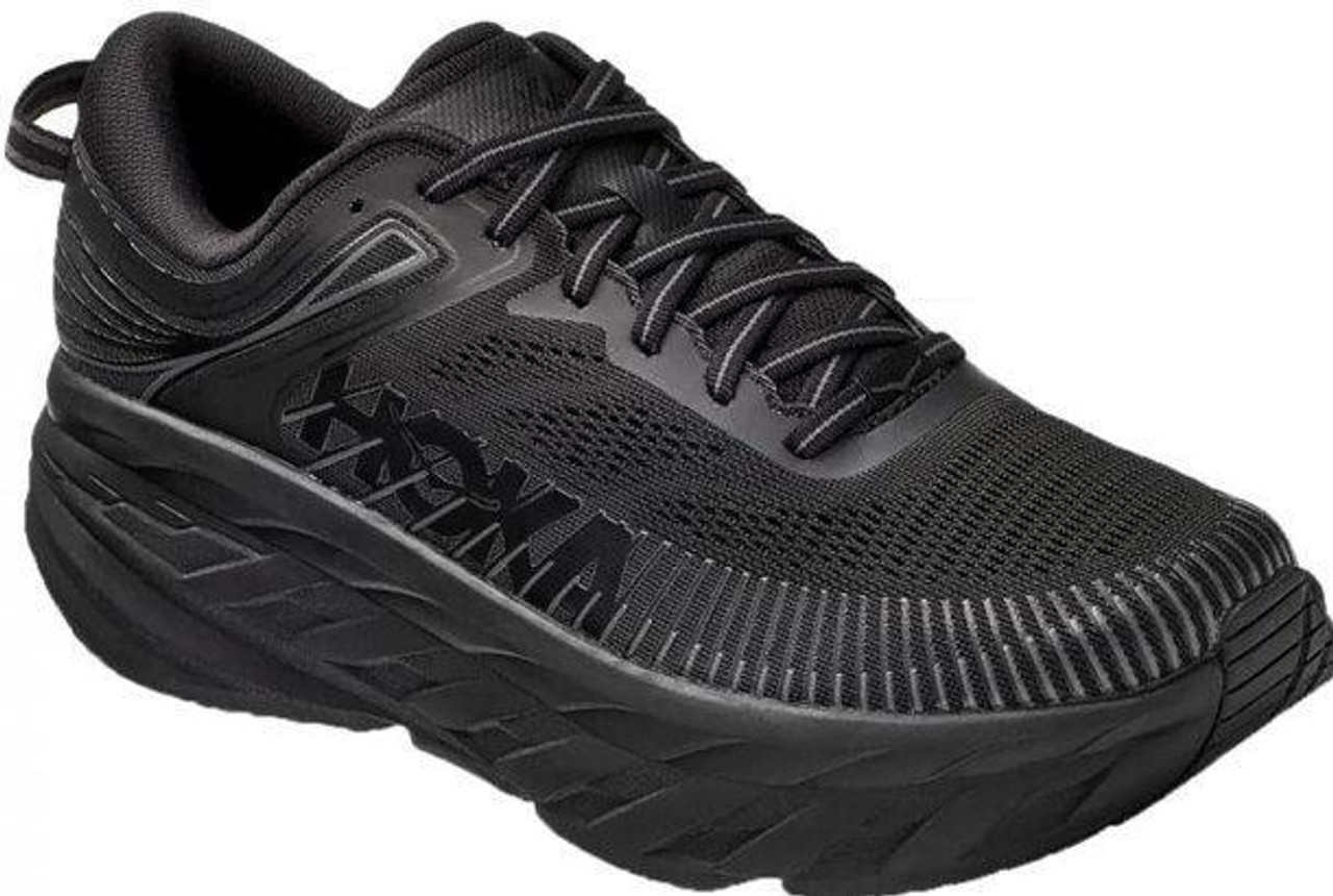 Hoka One One Bondi 7 Mens Size 10 Grey Running Athletic Shoes 1110518