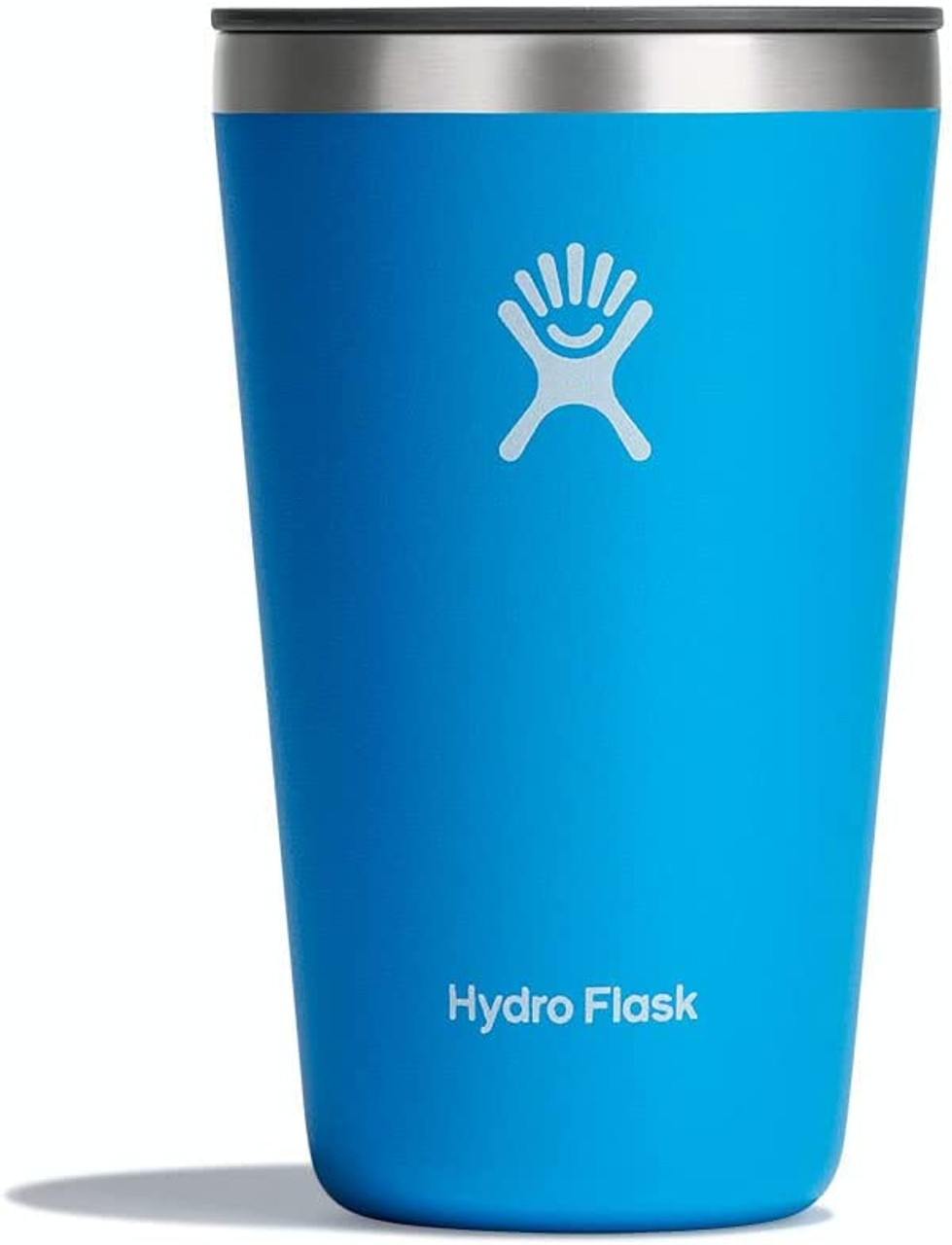  Hydro Flask Tumbler Cup - Stainless Steel & Vacuum Insulated -  Press-In Lid - 16 oz, Pacific : Home & Kitchen