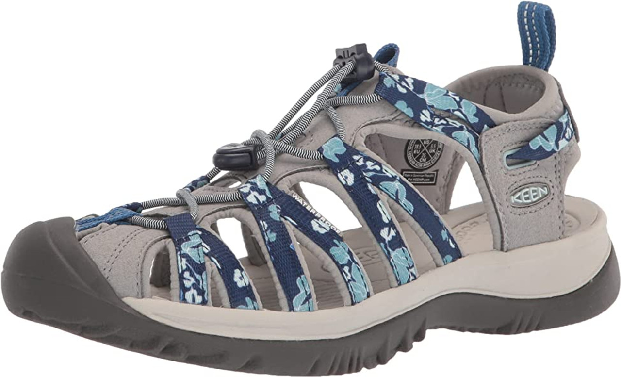 KEEN Womens Whisper Closed Toe Sport Sandals - Chalk Violet/English  Lavender - Jacob Time Inc