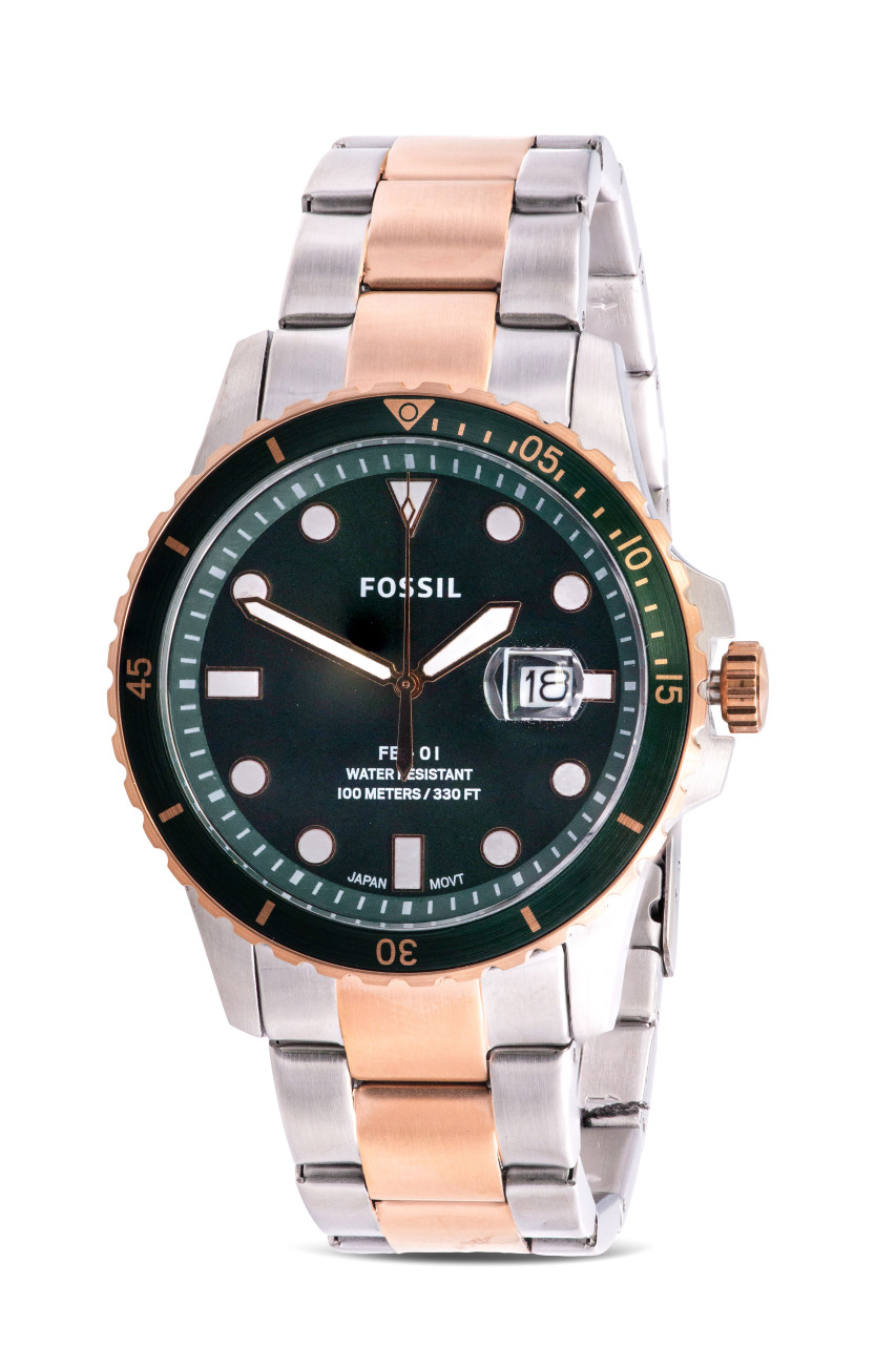 Fossil FB-01 Two-Tone Stainless Steel Mens Watch FS5743 - Jacob