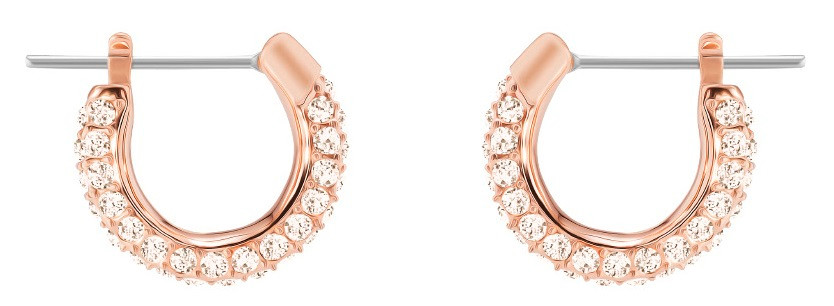 スワロフスキー Swarovski Stoneフープピアス 5446008 Swarovski Stone Pierced Hoop Earrings - 5446008 - Jacob Time Inc