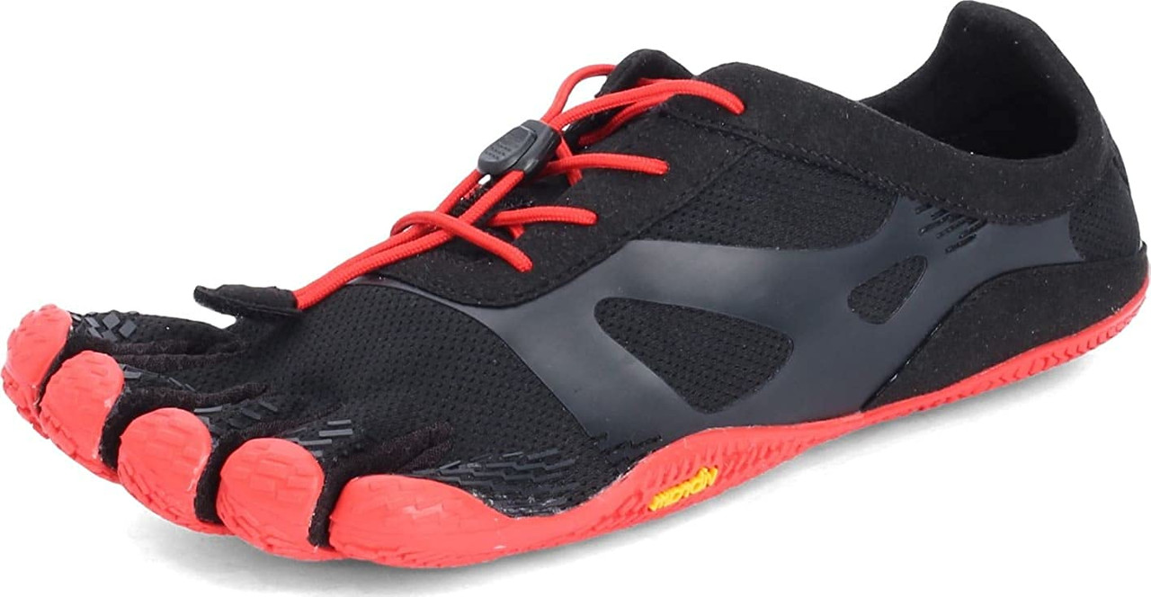 Vibram Mens Five Fingers KSO EVO Crosstraining Sneaker Black/Red