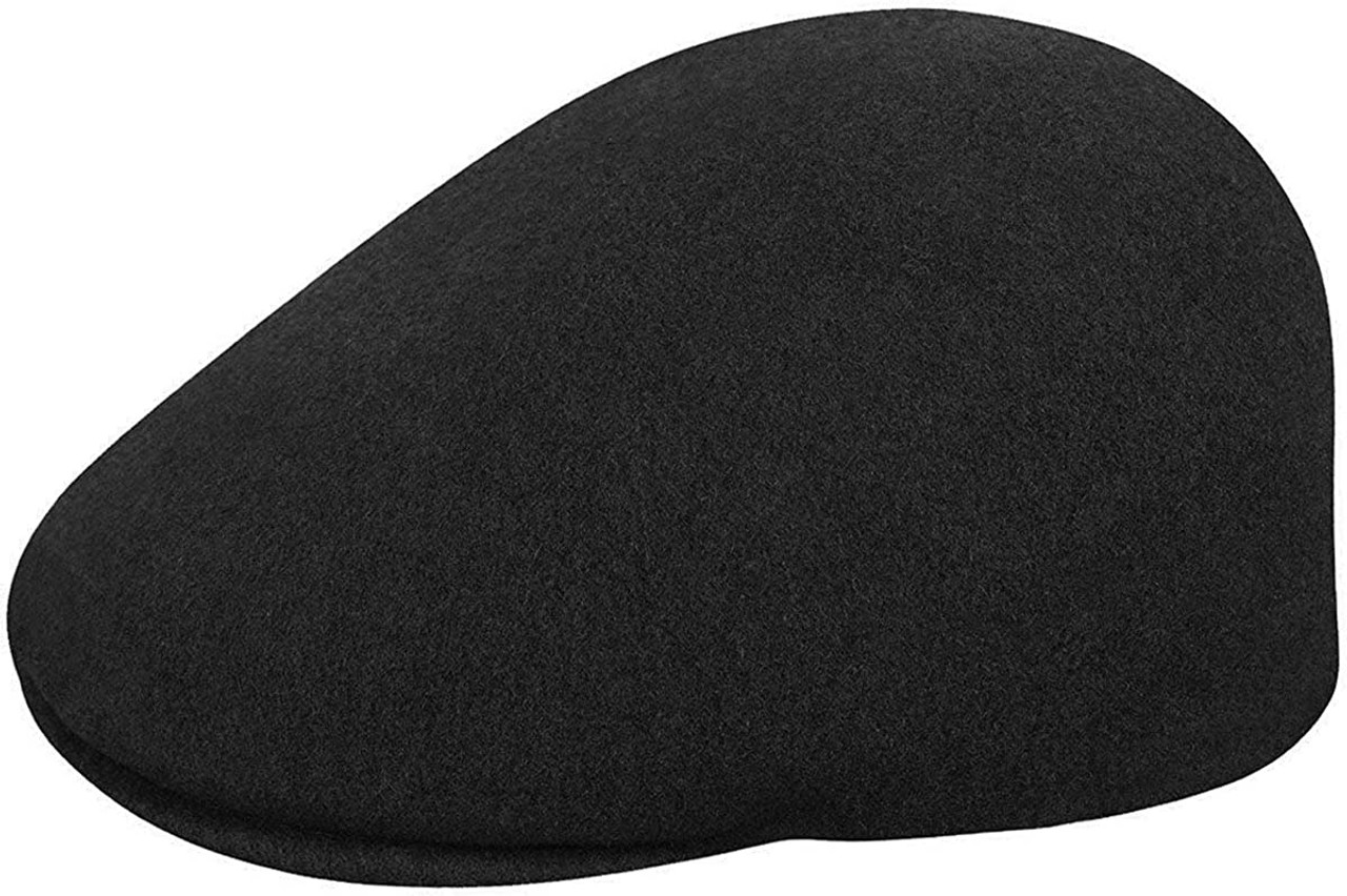 Kangol Seamless Wool 507 Felt Hat for Men and Women - Black