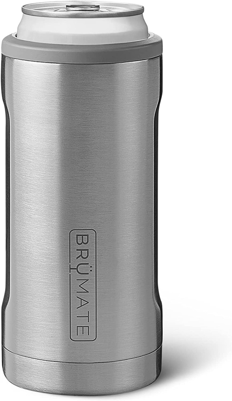 BRUMATE-HOPSULATOR SLIM CAN COOLER(12 OZ SLIM CANS)-AQUA