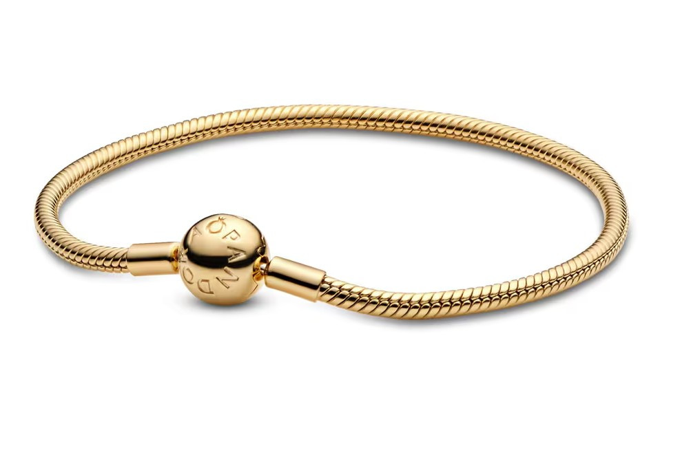 Pandora Moments Snake Chain Bracelet - 568748C00-16 - Jacob Time Inc