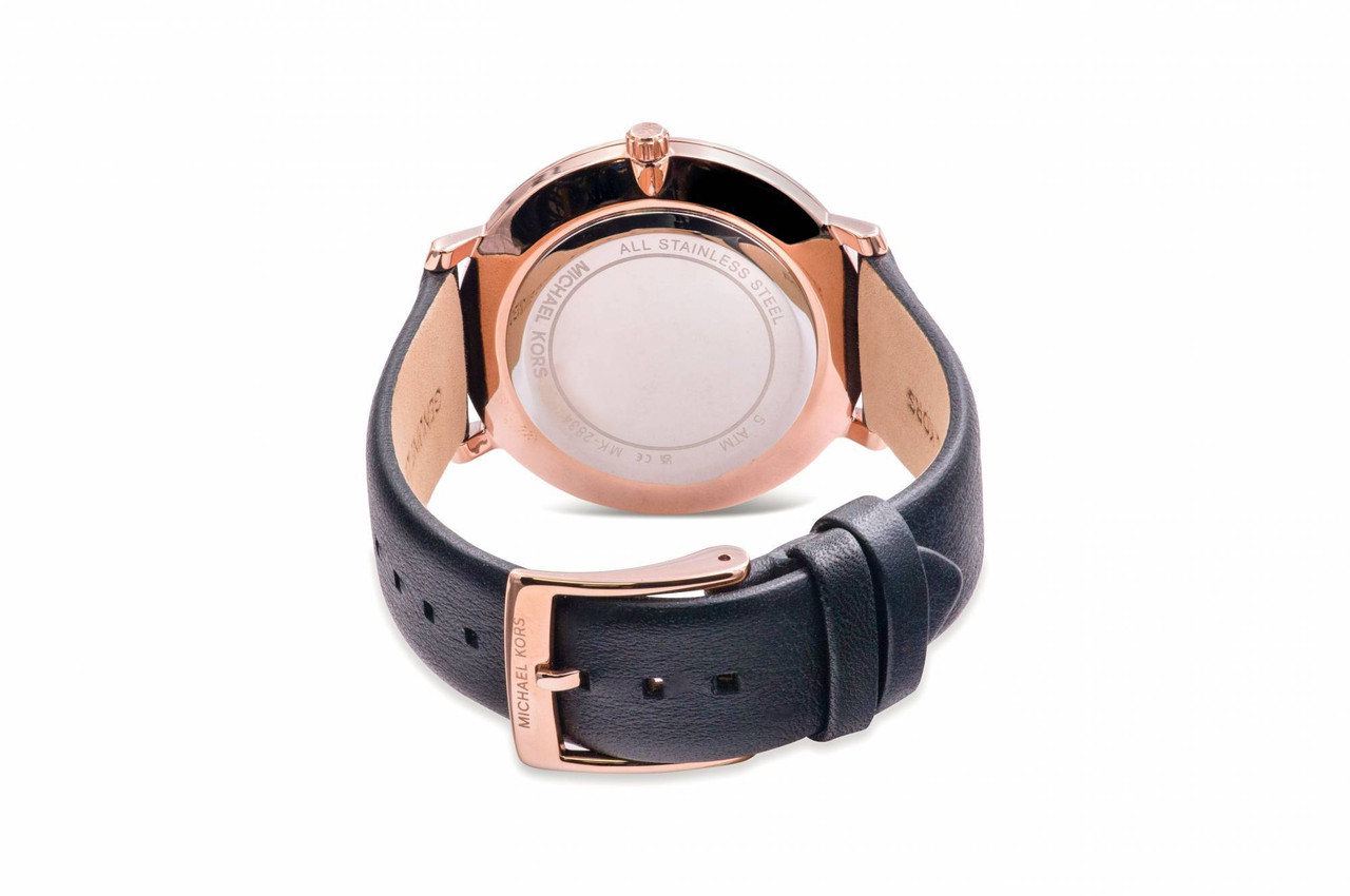Michael Kors Pyper Leather Ladies Watch MK2834 - Jacob Time Inc