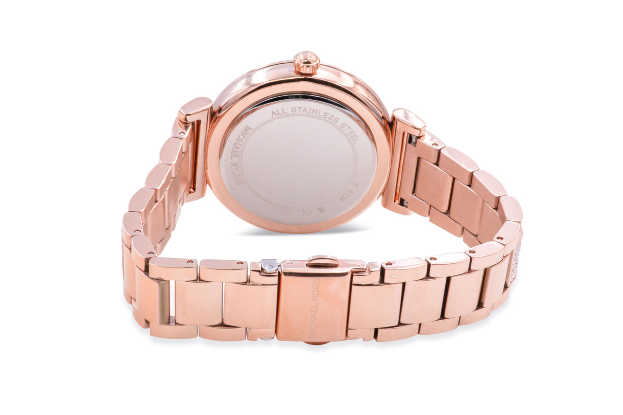 Michael Kors Mini Abbey Rose Gold-Tone Ladies Watch MK4617