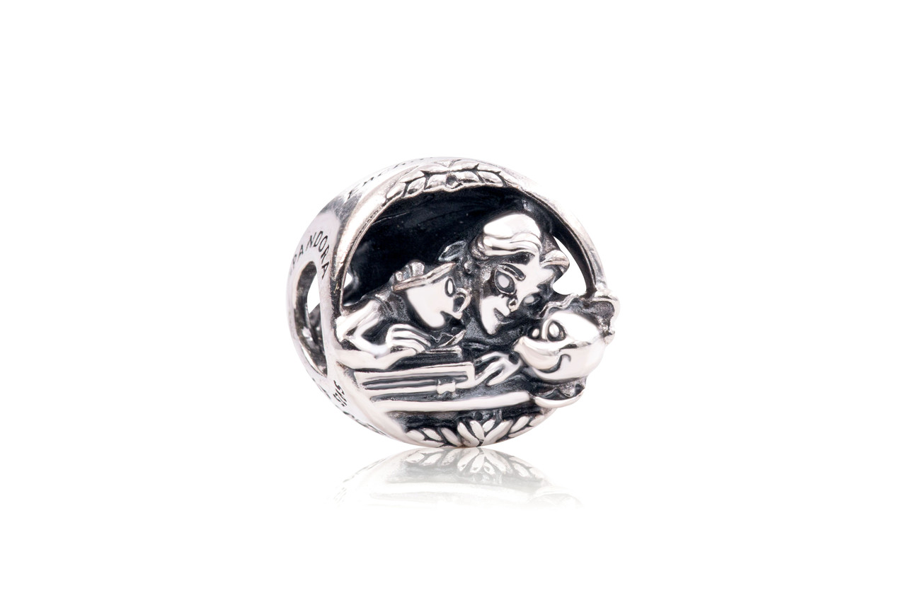 Pandora - Disney, Beauty and The Beast Belle and Friends Charm