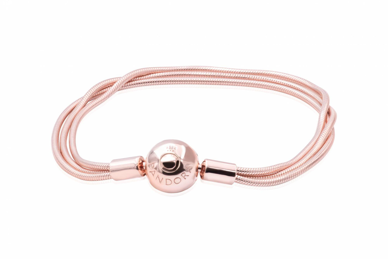 Pandora Moments Multi Snake Chain Bracelet 589338C00-18 Jacob