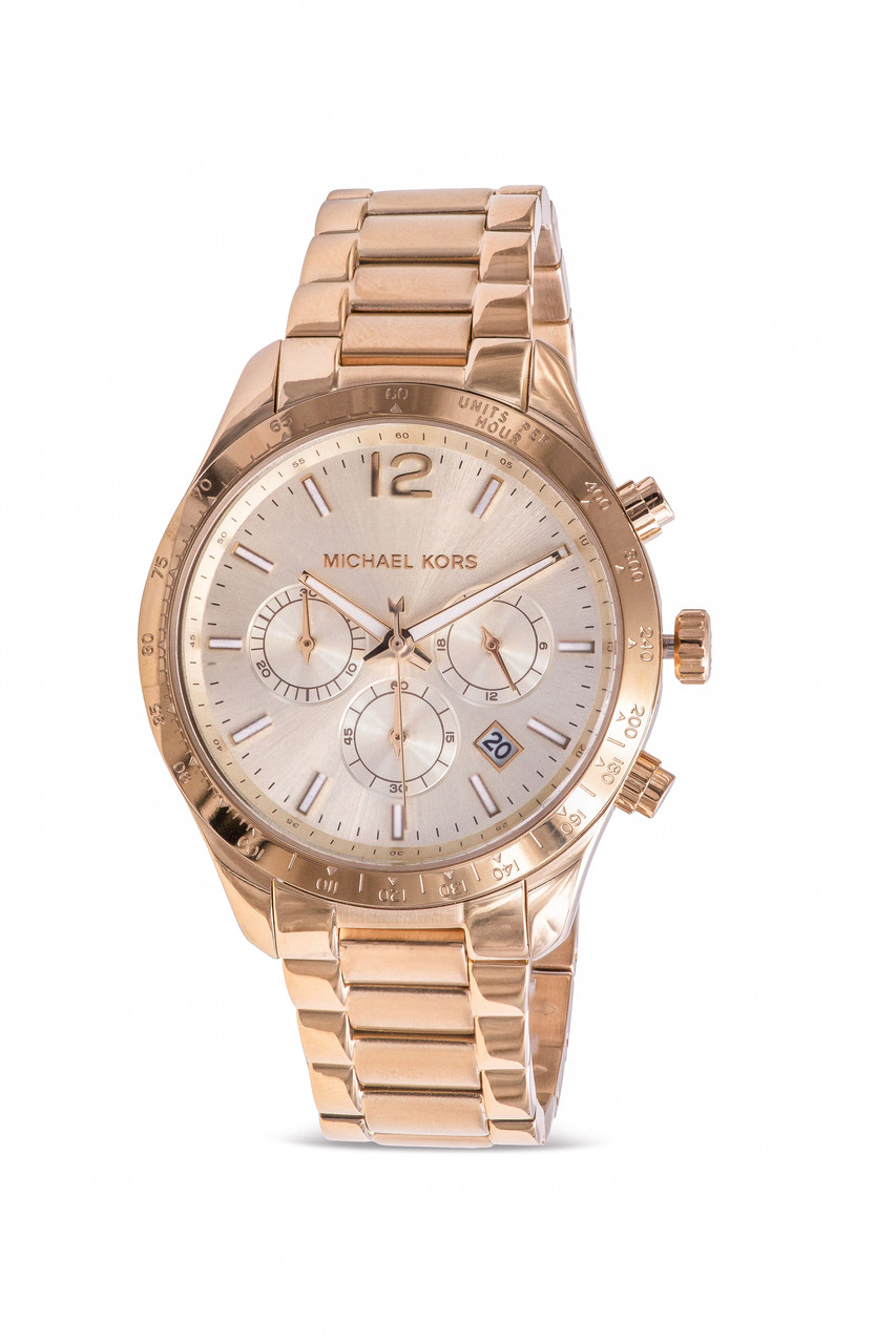 Đồng hồ nữ Michael Kors Layton Crystal Accents Quartz MK6848 vi