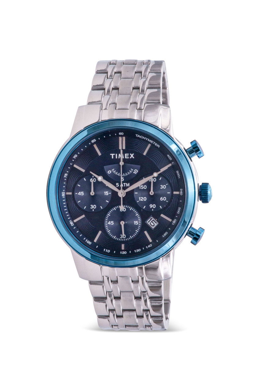 Timex Stainless Steel Chronograph Mens Watch TW2T23500 Jacob