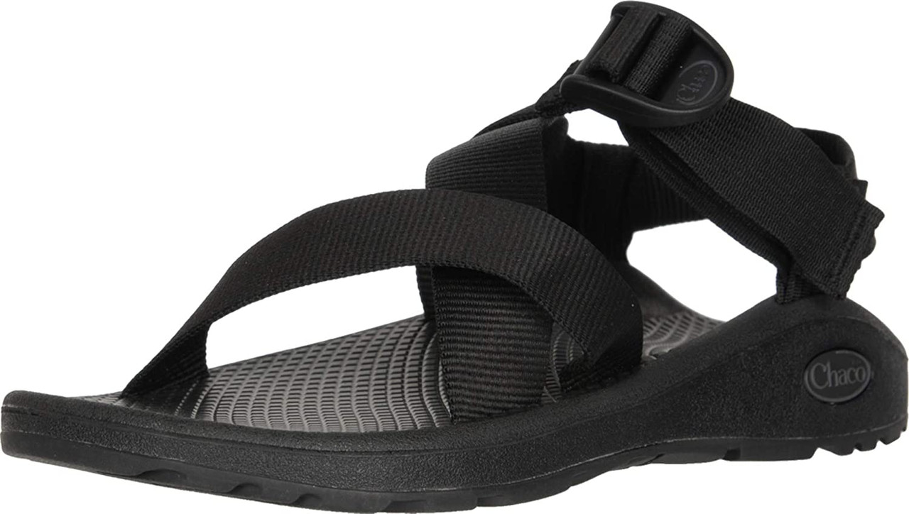 Chaco Womens Mega Z Cloud Sandal Solid Black 9 JCH107756 9