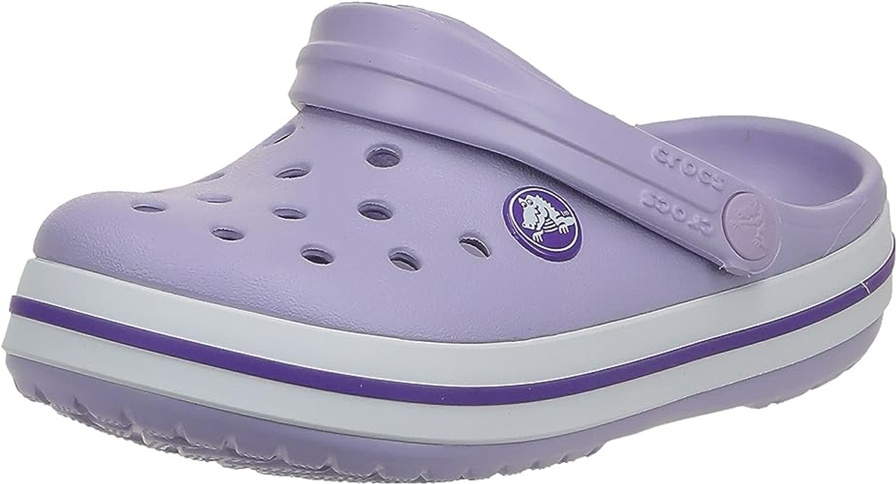 Crocs on sale neon purple