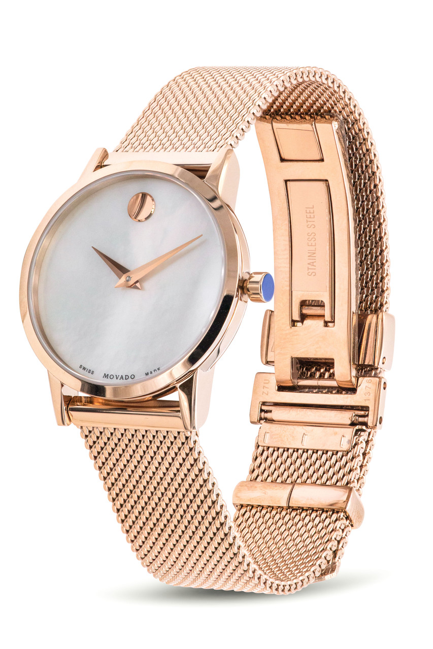 Movado Museum Classic Rose Gold-Tone 