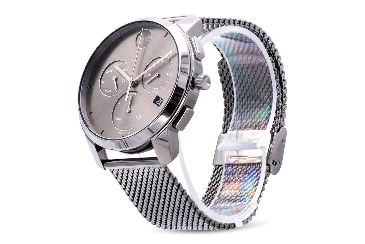 Chronograph Movado Thin Watch Movado Bold Thin Chronograph Grey