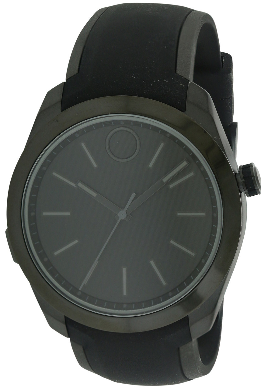 Movado Bold Black Stainless Steel Smartwatch Mens Watch 3660002